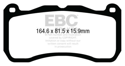 EBC Disc Brake Pad Set DP43013R Photo - Primary