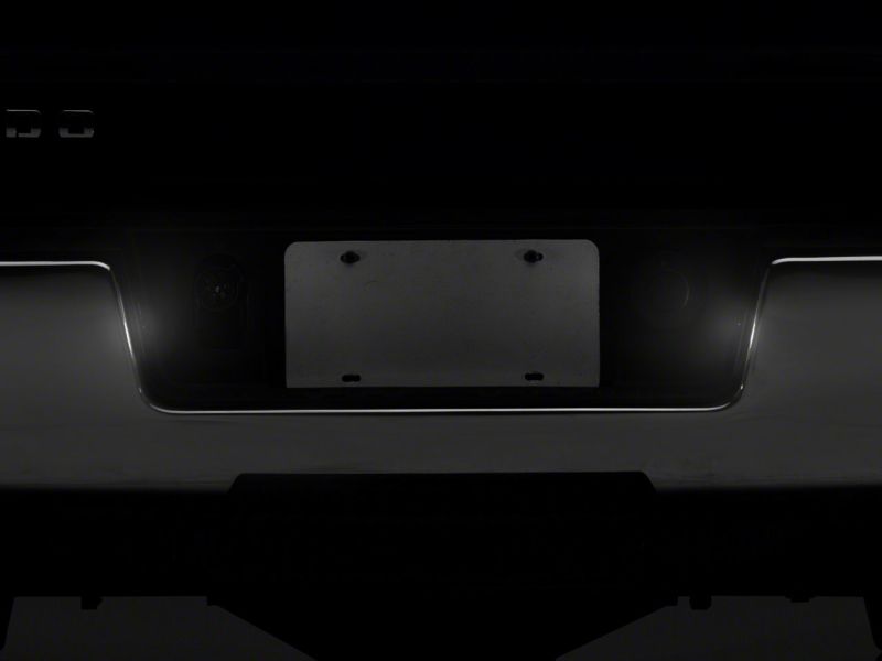 Raxiom 14-18 Chevrolet Silverado 1500 Axial Series LED License Plate Lamps S115447 S115447 Photo - Close Up