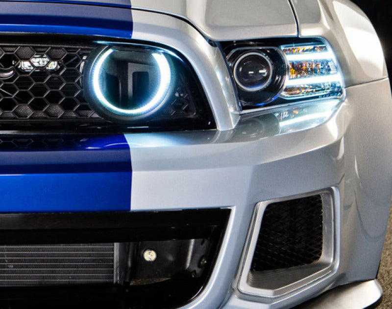 ORACLE Lighting Oracle Ford Mustang 10-13 WP LED Fog Halo Kit (Grille Style) - White 1334-001 1334-001 Photo - lifestyle view