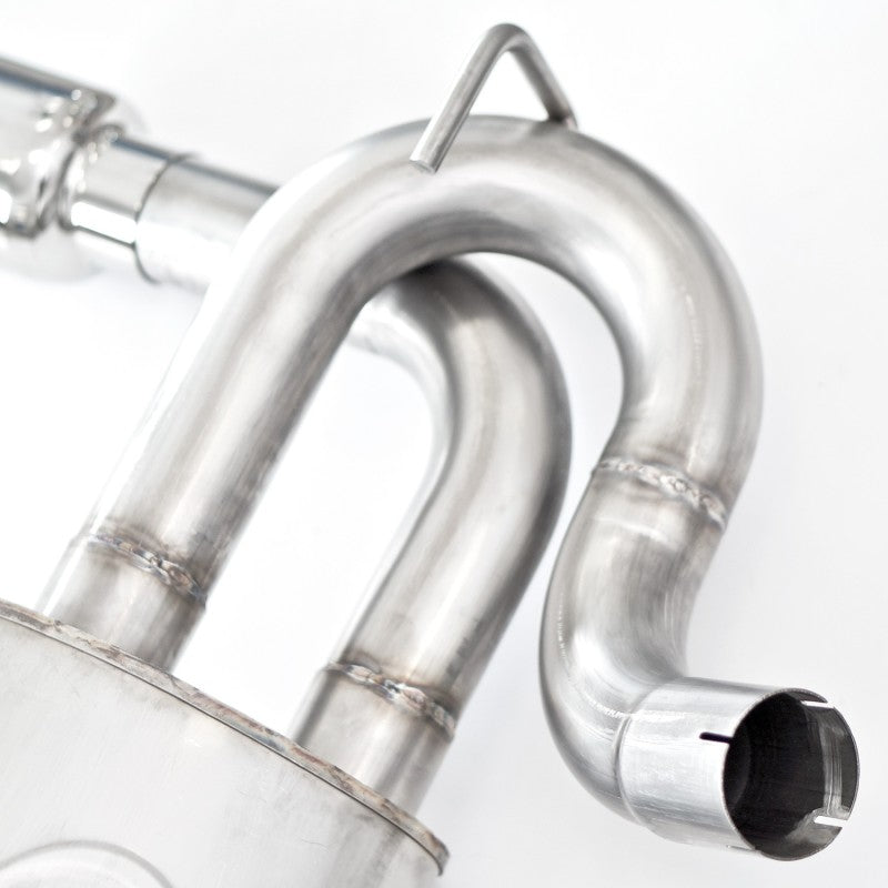 Stainless Works 2007-17 Jeep Wrangler Axleback Exhaust JPJKAB JPJKAB Photo - Close Up