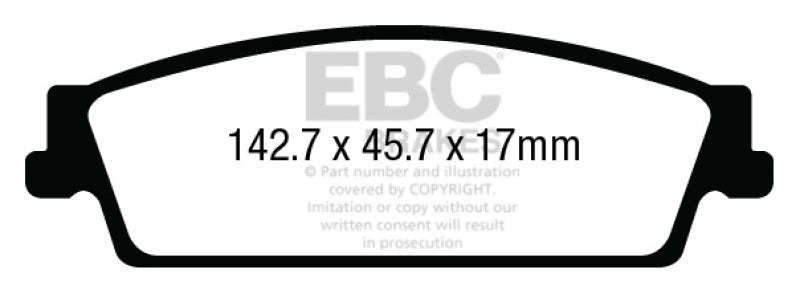 EBC Disc Brake Pad Set DP63022 Photo - Primary