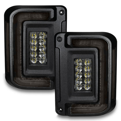 ORACLE Lighting Oracle 07-17 Jeep Wrangler JK Flush Mount LED Tail Lights - Tinted 5891-504-T 5891-504-T Photo - out of package