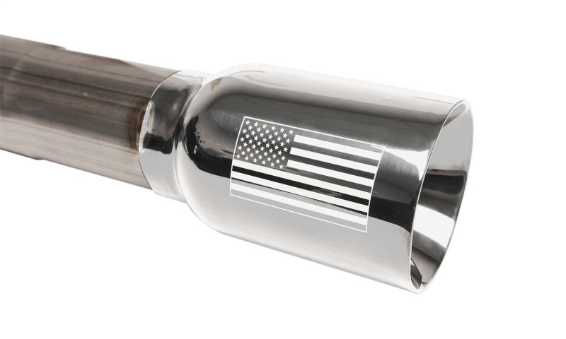 Corsa 18-21 Jeep Wrangler JLU 3.6L 2.75in Sport Cat-Back Exhaust w/ American Flag Tips 21124USA 21124USA Photo - Unmounted