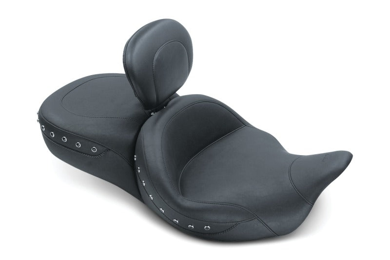 Mustang Motorcycle Mustang 08-21 Harley Electra Glide,Rd Glide,Rd King,Str Glide Touring 1PC Seat Blk Pearls - Black 79586 79586 Photo - Primary