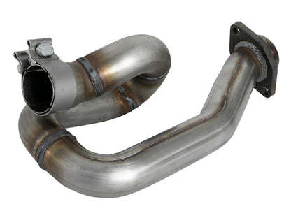 aFe Power Twisted Steel Loop Relocation Pipe 2018 Jeep Wrangler (JL) 48-48027 Photo - Unmounted