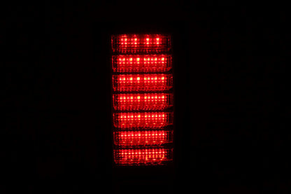 Anzo 2003-2009 Hummer H2 LED Tail lights Red/Clear 311068 Photo - Unmounted