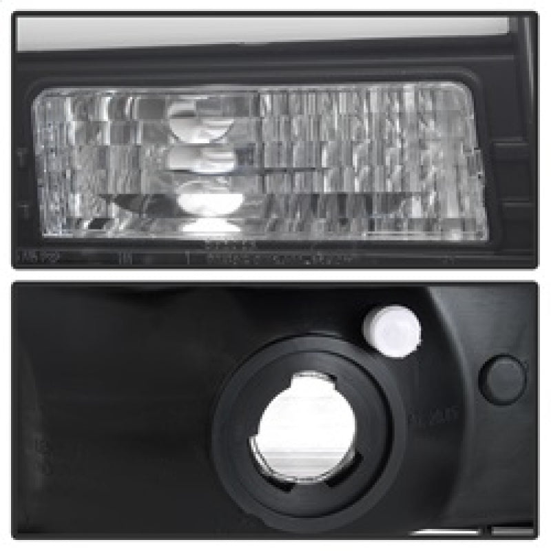 Spyder 99-04 Ford F250 Super Duty Projector Headlights - Light Bar - Black PRO-YD-FF25099V2-LB-BK 5084491 5084491 Photo - Unmounted