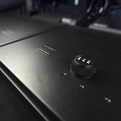 Tuffy Products Tuffy Underseat Lockbox W/ Combo Lock For Ford Fseries Supercrew 316-01-A 316-01-A Photo - Close Up