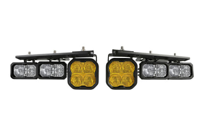 Diode Dynamics 21-Up Ford Bronco Stage Series Fog Pocket Kit - Yellow Sport DD7179 DD7179 Photo - Primary
