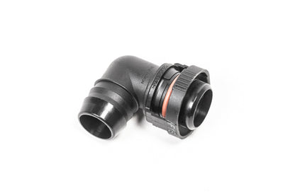 Radium Engineering 19mm Male to 90deg 3/4in Barb V2 Quick Connect Fitting 14-0668 14-0668 Photo - Primary