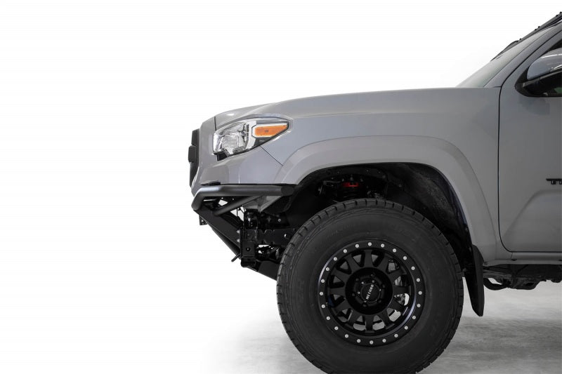 Addictive Desert Designs 16-20 Toyota Tacoma PRO Bolt-On Front Bumper - Hammer Black F688102100103 F688102100103 Photo - Mounted