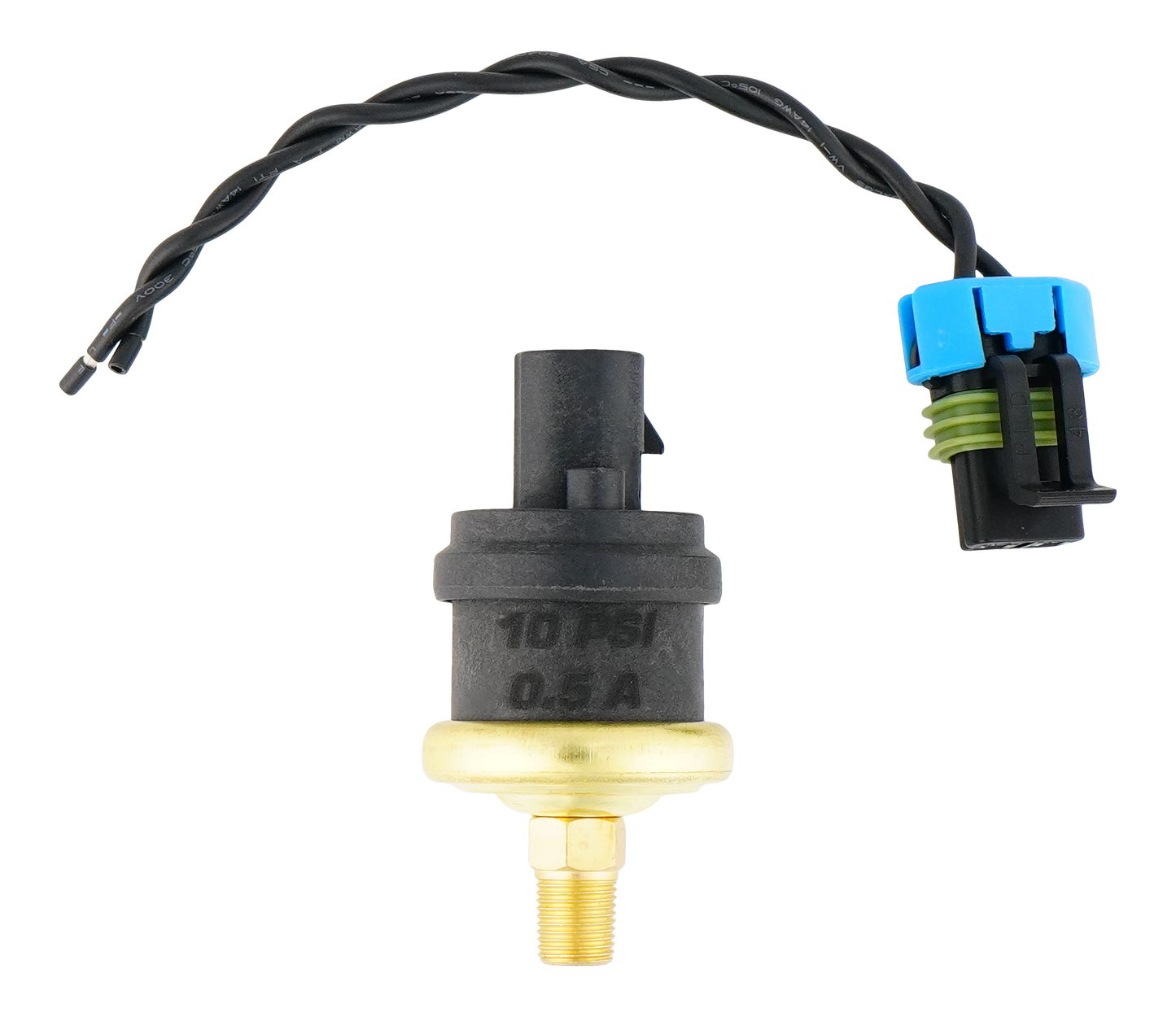 DeatschWerks 1/8th NPT 10 Psi Adjustable Hobbs Switch with Pigtail