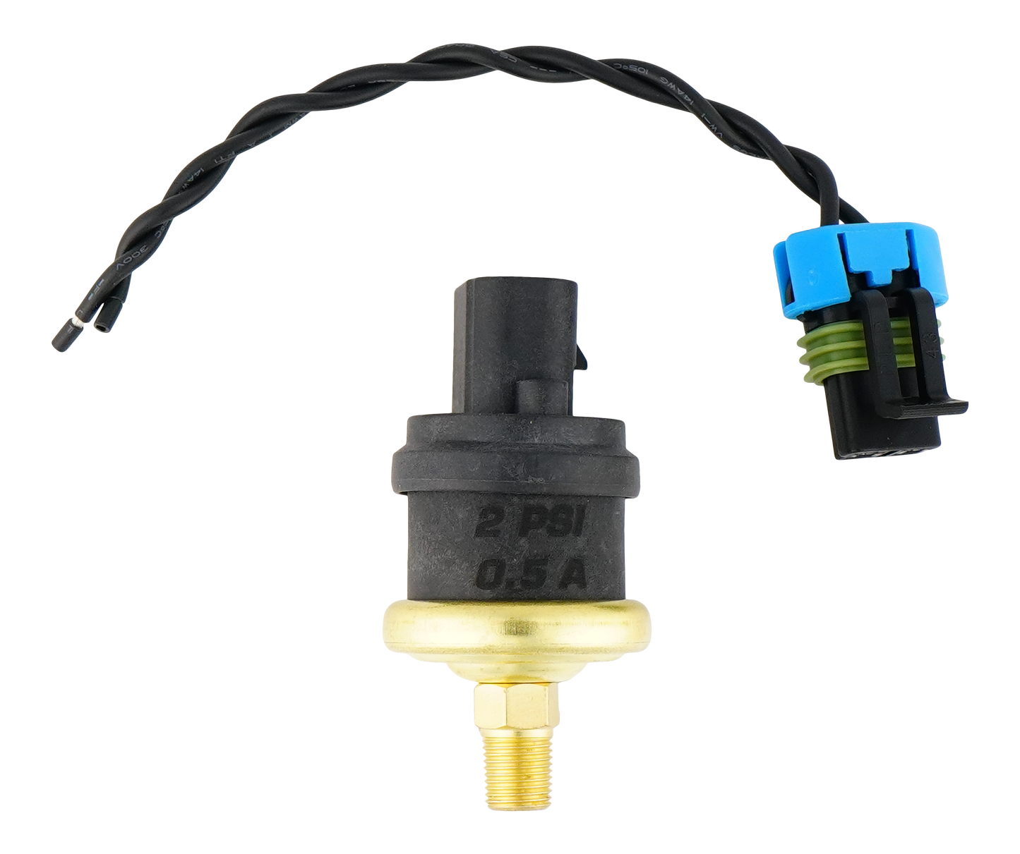 DeatschWerks 1/8th NPT 2 Psi Adjustable Hobbs Switch with Pigtail