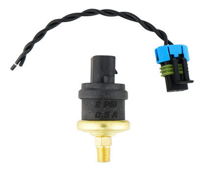 DeatschWerks 1/8th NPT 2 Psi Adjustable Hobbs Switch with Pigtail