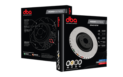 DBA 2013 Mercedes-Benz GL350 AMG Performance Pkg Rear 4000 Series Drilled Rotor DBA43031XD