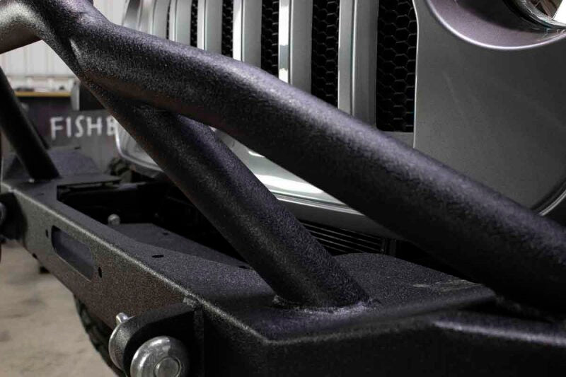 Fishbone Offroad 2018+ Jeep Wrangler JL Mid-Width Winch Front Bumper FB22088 FB22088 Photo - lifestyle view