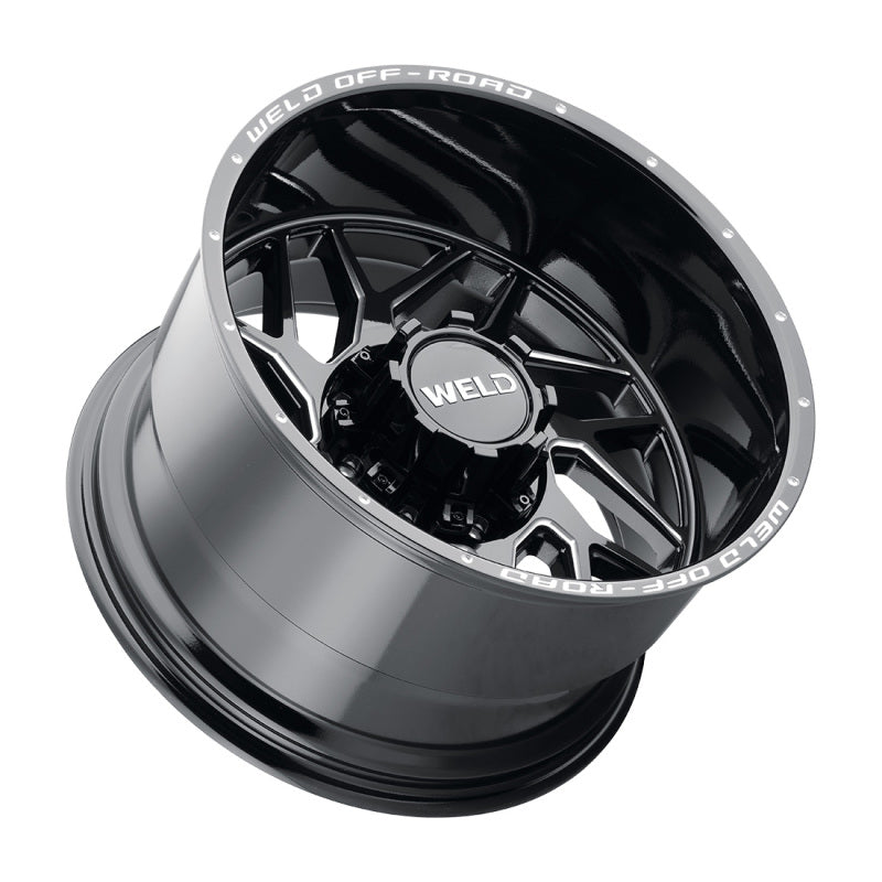Weld Off-Road W117 20X10 Fulcrum 8X170 ET-18 BS4.75 Gloss Black MIL 125.1 W11700017475 W11700017475 Photo - Primary