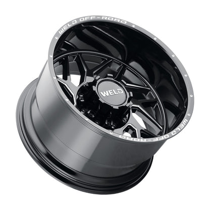 Weld Off-Road W117 20X10 Fulcrum 8X170 ET-18 BS4.75 Gloss Black MIL 125.1 W11700017475 W11700017475 Photo - Primary