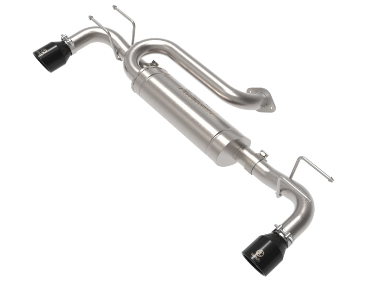 aFe 19-22 Mazda 3 L4 2.5L Takeda 3in to 2-1/2in 304 Stainless Steel Axle-Back Exhaust w/ Black Tip 49-37023-B 49-37023-B Photo - Primary