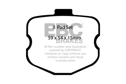 EBC Disc Brake Pad Set DP41771/3R Photo - Primary