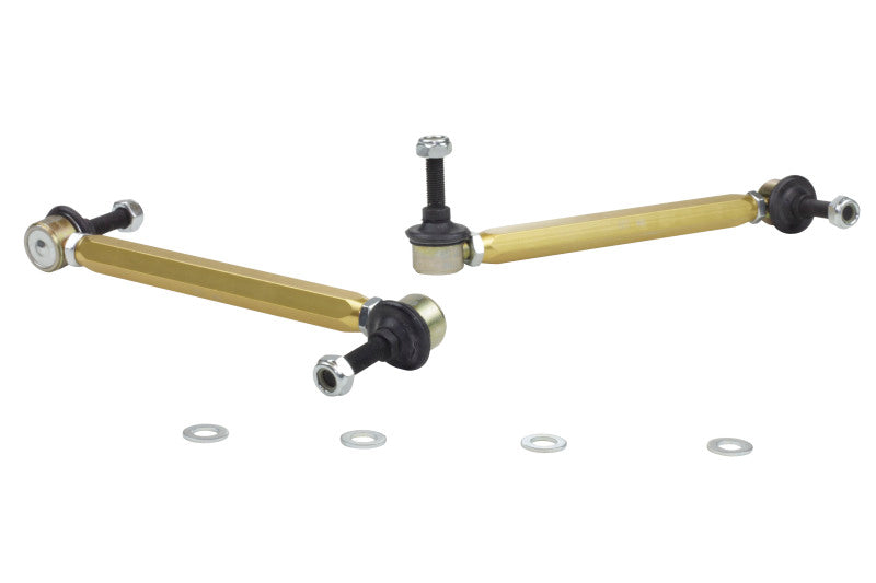 Whiteline Sway Bar Link Kit Heavy Duty Adj Steel Ball Mini Cooper 2001-2010 KLC106 Photo - out of package