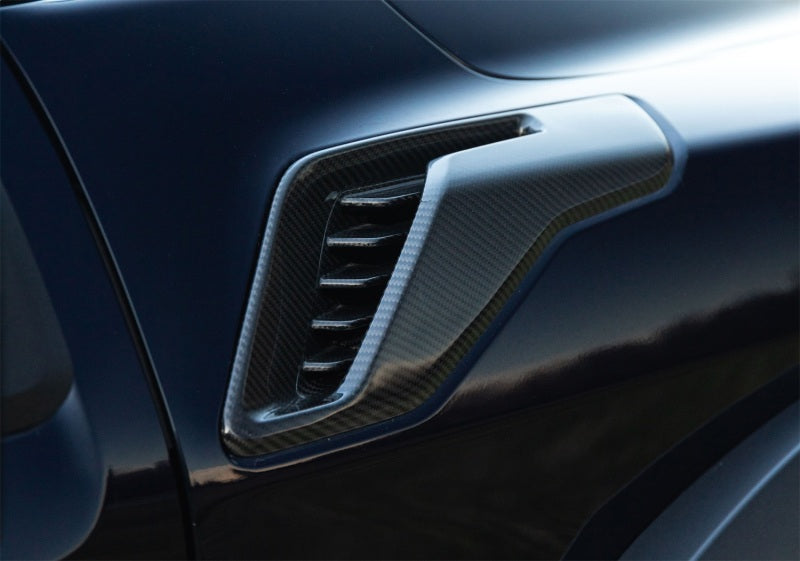 Ford Racing 21-24 F-150 Raptor Carbon Fiber Fender Vent Set - Gloss M-16026-FG M-16026-FG Photo - Mounted