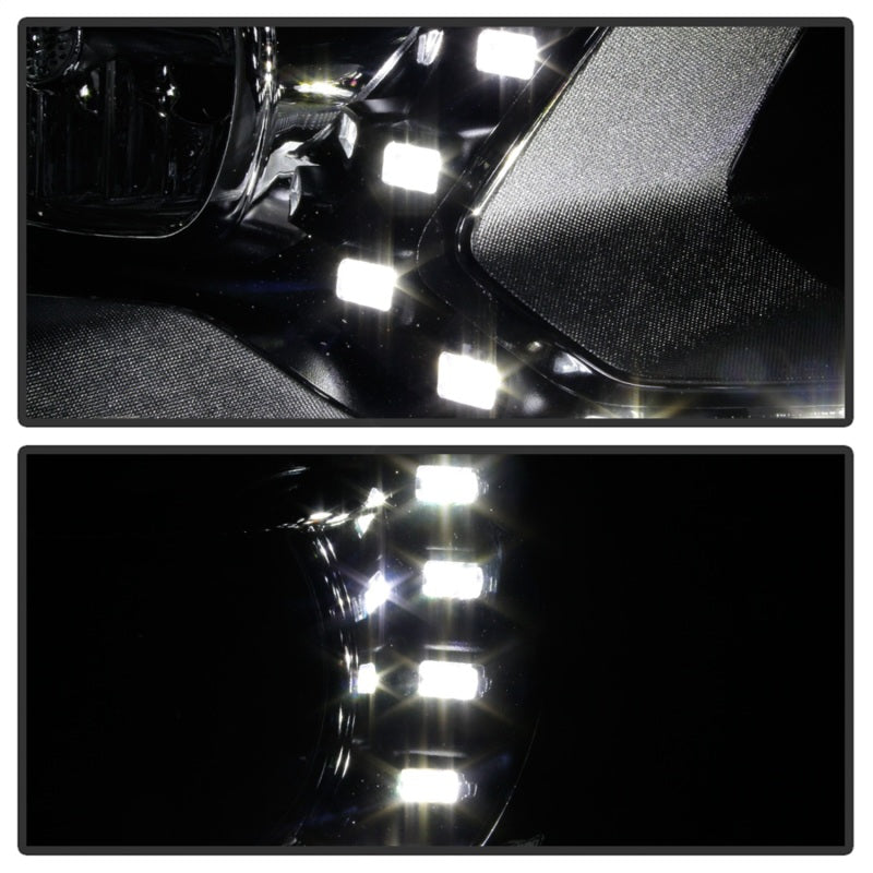 SPYDER VW Tiguan 12-17 LED/DRL Projector Headlights Chrome PRO-JH-VWT12-LED-C 9948527 9948527 Photo - Unmounted