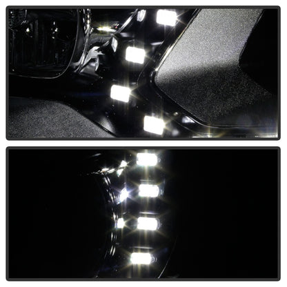 SPYDER VW Tiguan 12-17 LED/DRL Projector Headlights Chrome PRO-JH-VWT12-LED-C 9948527 9948527 Photo - Unmounted