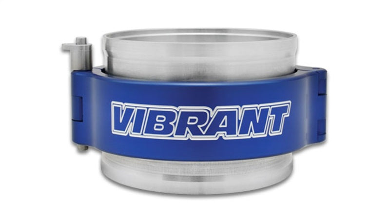 Vibrant HD Clamp Assembly for 3.5" OD Tubing - Anodized Blue Clamp 12517B Photo - Primary