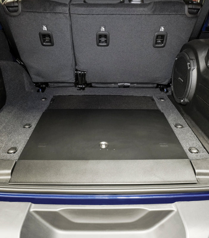 Tuffy Products Tuffy 2019+ Jeep Wrangler 4Door Cubby Cover W/ Combo Lock 358-01-A 358-01-A Photo - Mounted