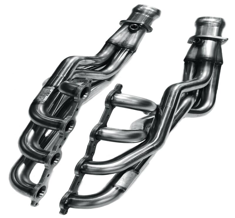 Kooks Headers Kooks 09-15 Cadillac CTS V 6.2L V8 2in x 3in SS Headers w/ Green Catted OEM Connection Pipe 2311H640 2311H640 Photo - Unmounted