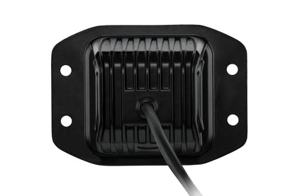 Hella Universal Black Magic 3.2in L.E.D. Cube Kit - Flood Beam (Flush Mount) 358176831 358176831 Photo - Close Up