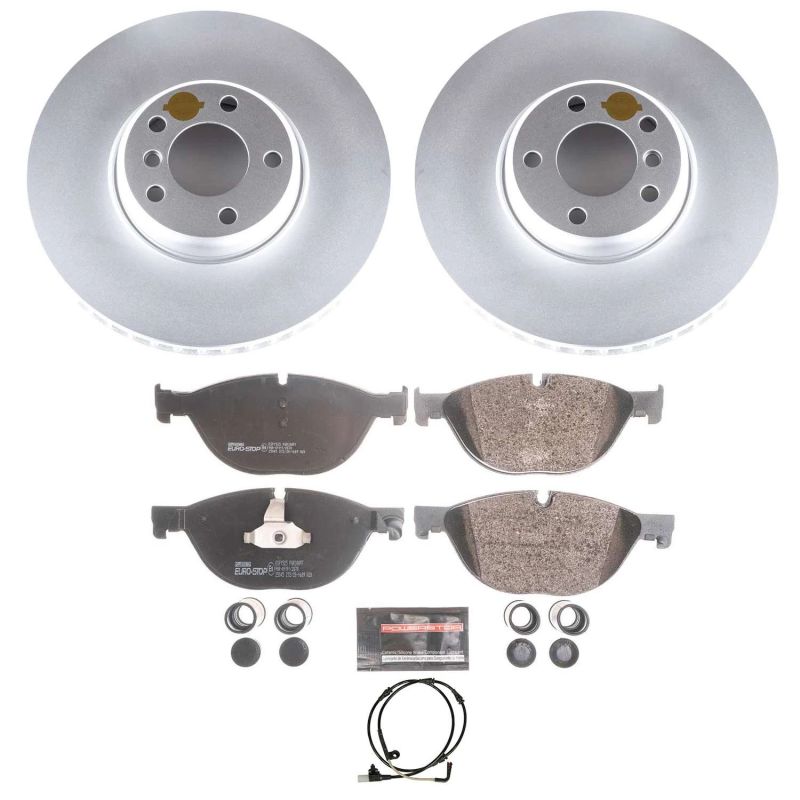 Power Stop 10-17 BMW 535i GT Front Euro-Stop Brake Kit ESK6026 ESK6026 Photo - Primary