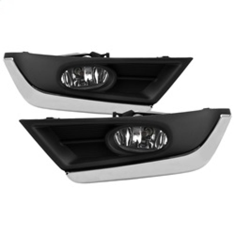Spyder 17-18 Honda CRV OEM Chrome Trim Fog Lights w/Switch & Cover - Clear (FL-HCRV2017-C) 5084897 5084897 Photo - Primary