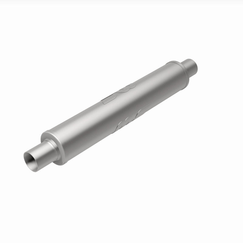 MagnaFlow 4" Round Center/Center Straight Through Performance Muffler 10435 360 Degree Image Set