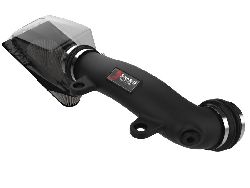 aFe Super Stock Induction System Pro Dry S Media 18-21 Jeep Wrangler JL L4-2.0L (t) 55-10010D 55-10010D Photo - Unmounted