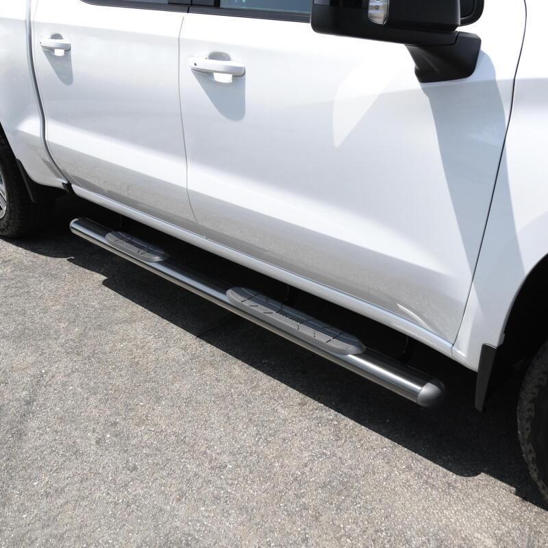 Westin 2019 Chevrolet Silverado/Sierra 1500 Double/CC Premier Oval Nerf Step Bar Mount Kit - Black 22-2255 22-2255 Photo - Mounted