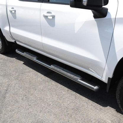 Westin 2019 Chevrolet Silverado/Sierra 1500 Double/CC Premier Oval Nerf Step Bar Mount Kit - Black 22-2255 22-2255 Photo - Mounted