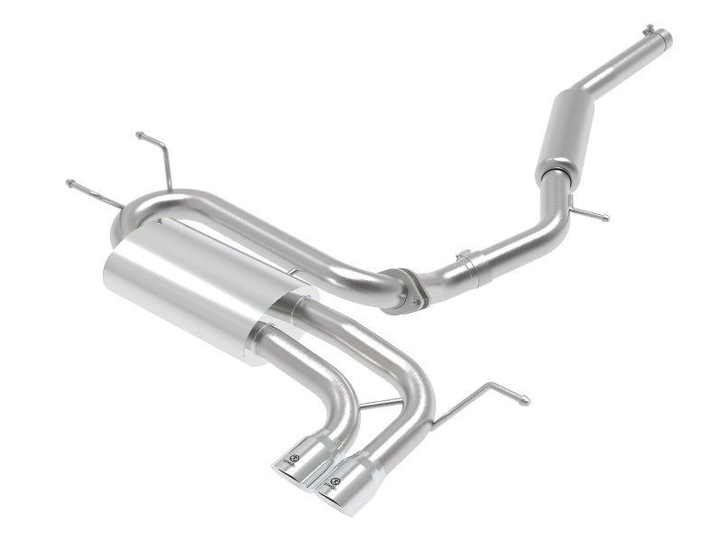 aFe Takeda 2-1/2in SS-304 Cat-Back Exhausts w/ Polished Tip 16-19 Mazda MX-5 Miata ND 2.0T 49-37005-P 49-37005-P Photo - Primary
