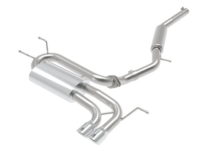 aFe Takeda 2-1/2in SS-304 Cat-Back Exhausts w/ Polished Tip 16-19 Mazda MX-5 Miata ND 2.0T 49-37005-P 49-37005-P Photo - Primary
