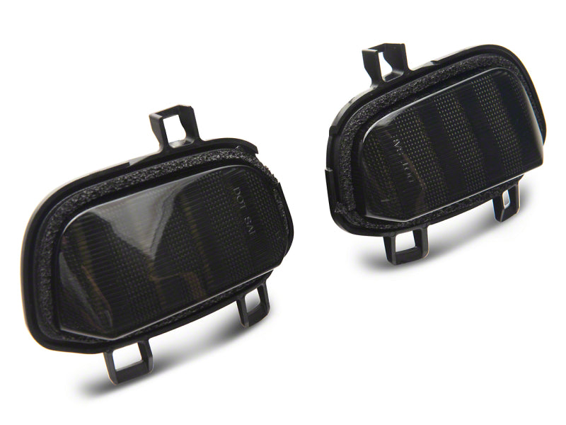 Raxiom 19-23 Chevrolet Silverado/GMC Sierra 1500 Axial Series LED Mirror Lights- Smoked S136548 S136548 Photo - Primary