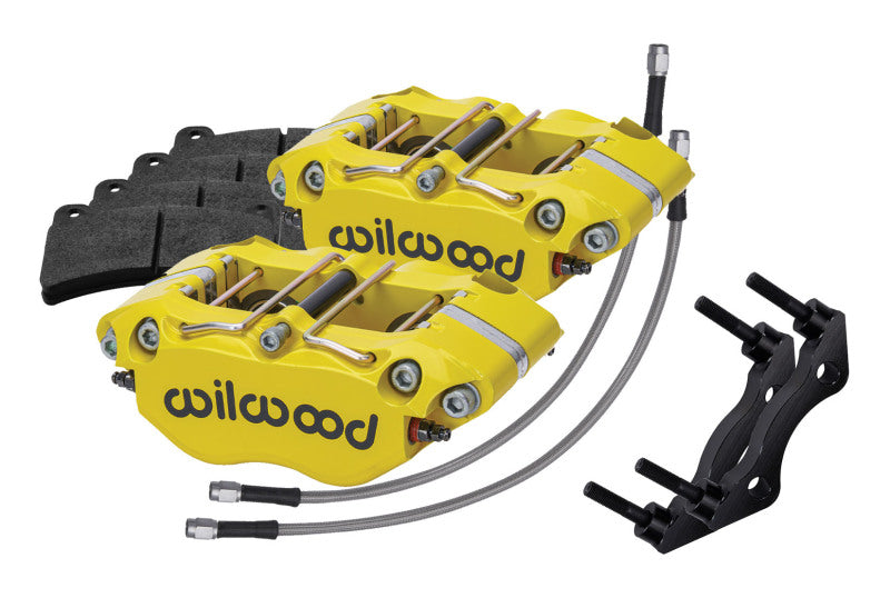 Wilwood 84-89 Porsche 911 Rear Dynapro Caliper Kit 3in MT - Yellow 140-16678-Y 140-16678-Y User 1