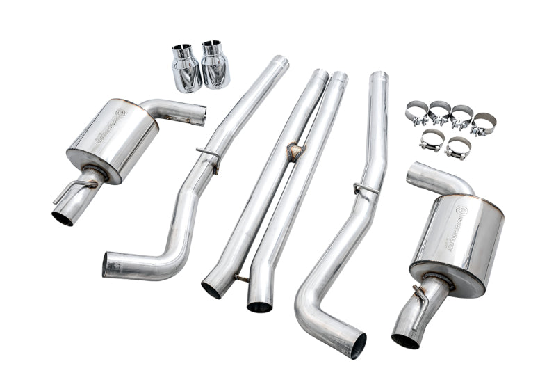 AWE Tuning 2015+ Dodge Charger 6.4L/6.2L SC Non-Resonated Touring Edition Exhaust - Silver Tips 3020-32056 3020-32056 Photo - out of package