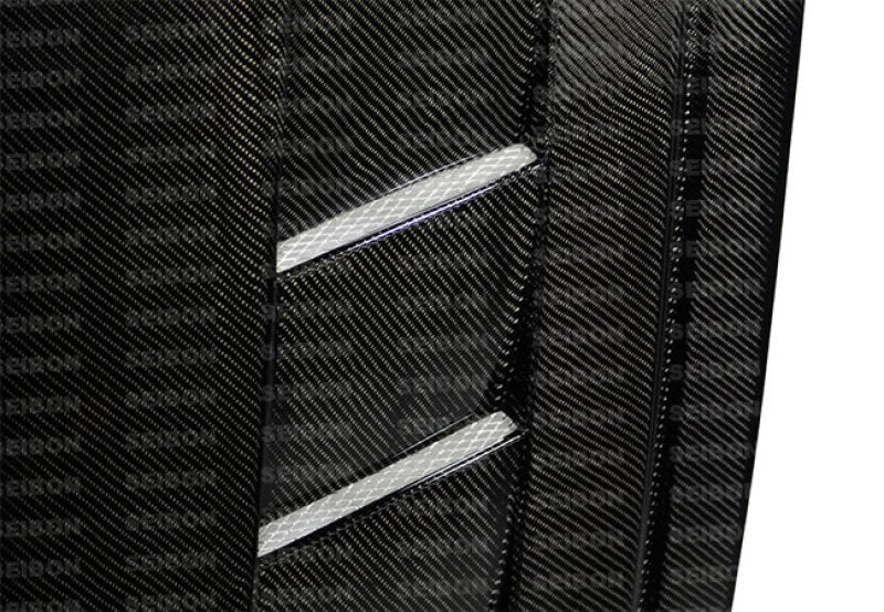 Seibon 08-10 Honda Accord 4 Door TS Carbon Fiber Hood HD0810HDAC4D-TS HD0810HDAC4D-TS Photo - Primary