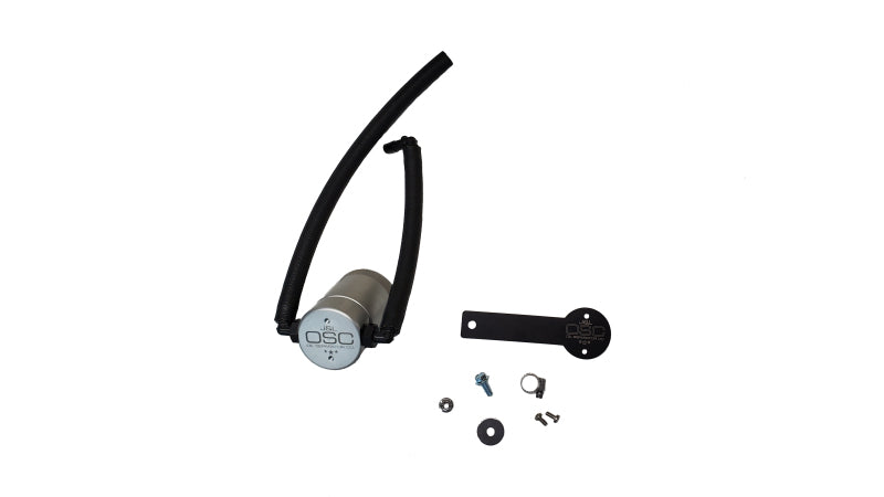 J&L 2022-2023 Nissan Frontier 3.8L V6 Passenger Side Oil Separator 3.0 - Clear Anodized 3113P-C 3113P-C Photo - Primary