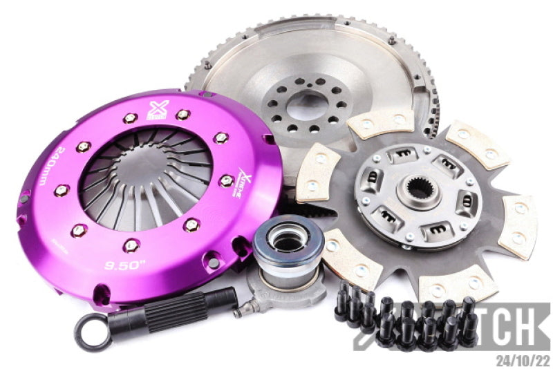 XCLUTCH 05-07 Volvo S40 T5 2.5L Stage 2R Extra HD Sprung Ceramic Clutch Kit XKFD24637-1R XKFD24637-1R Photo - Primary