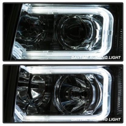 SPYDER Xtune Chevy Silverado 1500/2500/3500 07-13 Halo Projector Headlights Chrome PRO-JH-CS07-LED-C 9027802 9027802 Photo - Unmounted