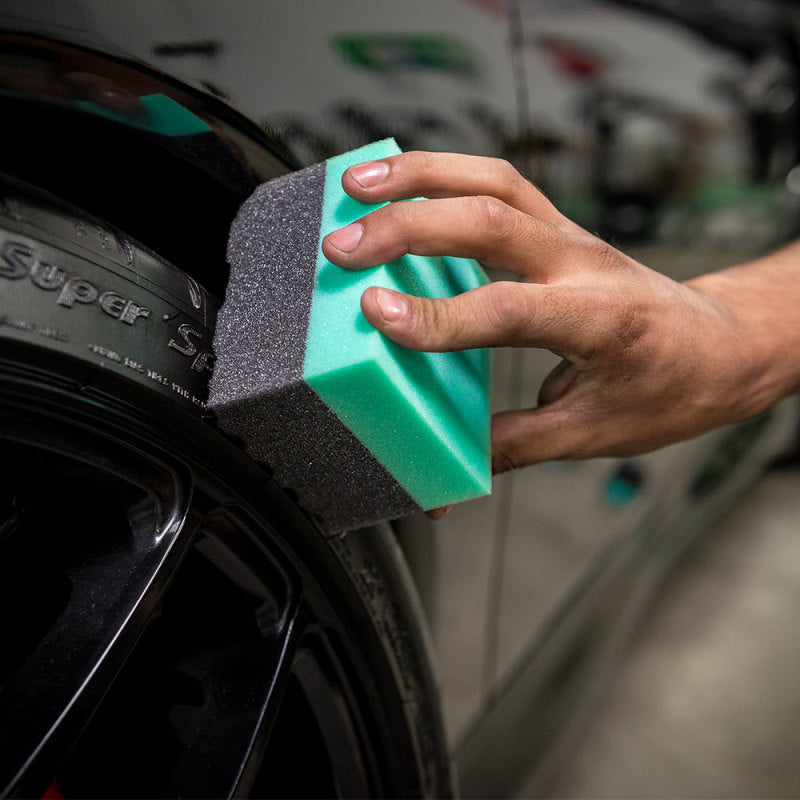 Chemical Guys Durafoam Contoured Large Tire Dressing Applicator Pad w/Wonder Wave Technology (P24) ACC_300 ACC_300 User 1
