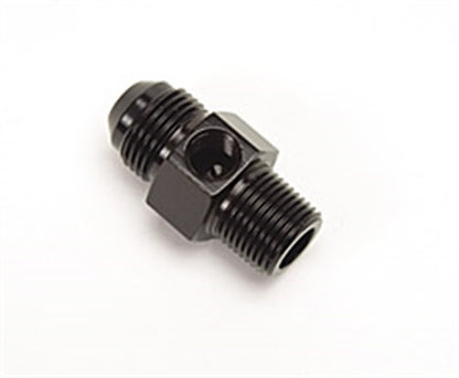 Russell -8 AN Flare To 3/8 Inch Pipe Pressure Adapter (Black Finish) 670083 Photo - Primary