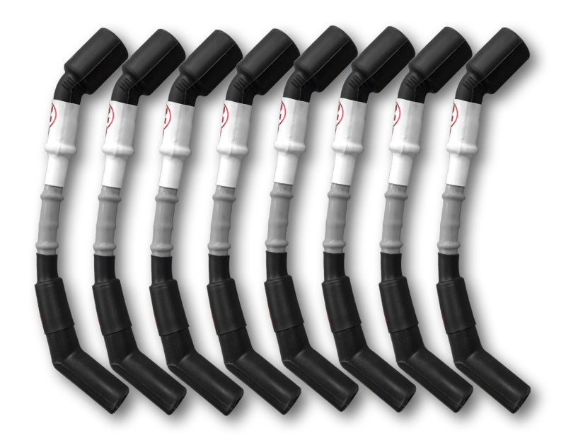 Kooks 10mm Spark Plug Wire - Grey w/Black Boots (Set of 8) 750202 750202 Photo - Primary
